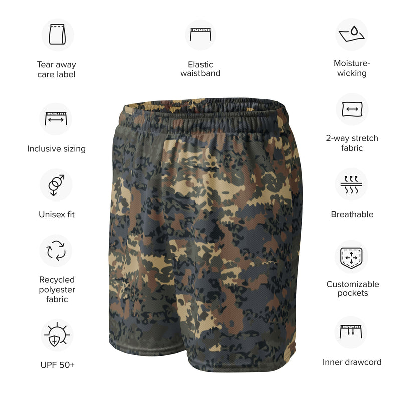 Tarnanzug Alpine CAMO Unisex Mesh Shorts