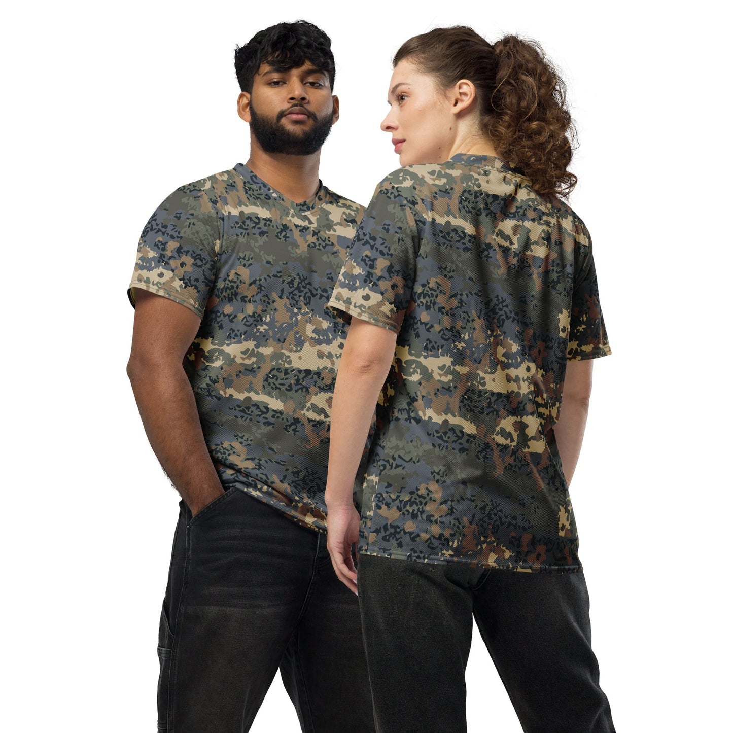 Austrian Tarnanzug CAMO unisex sports jersey 2XS Sports Jerseys