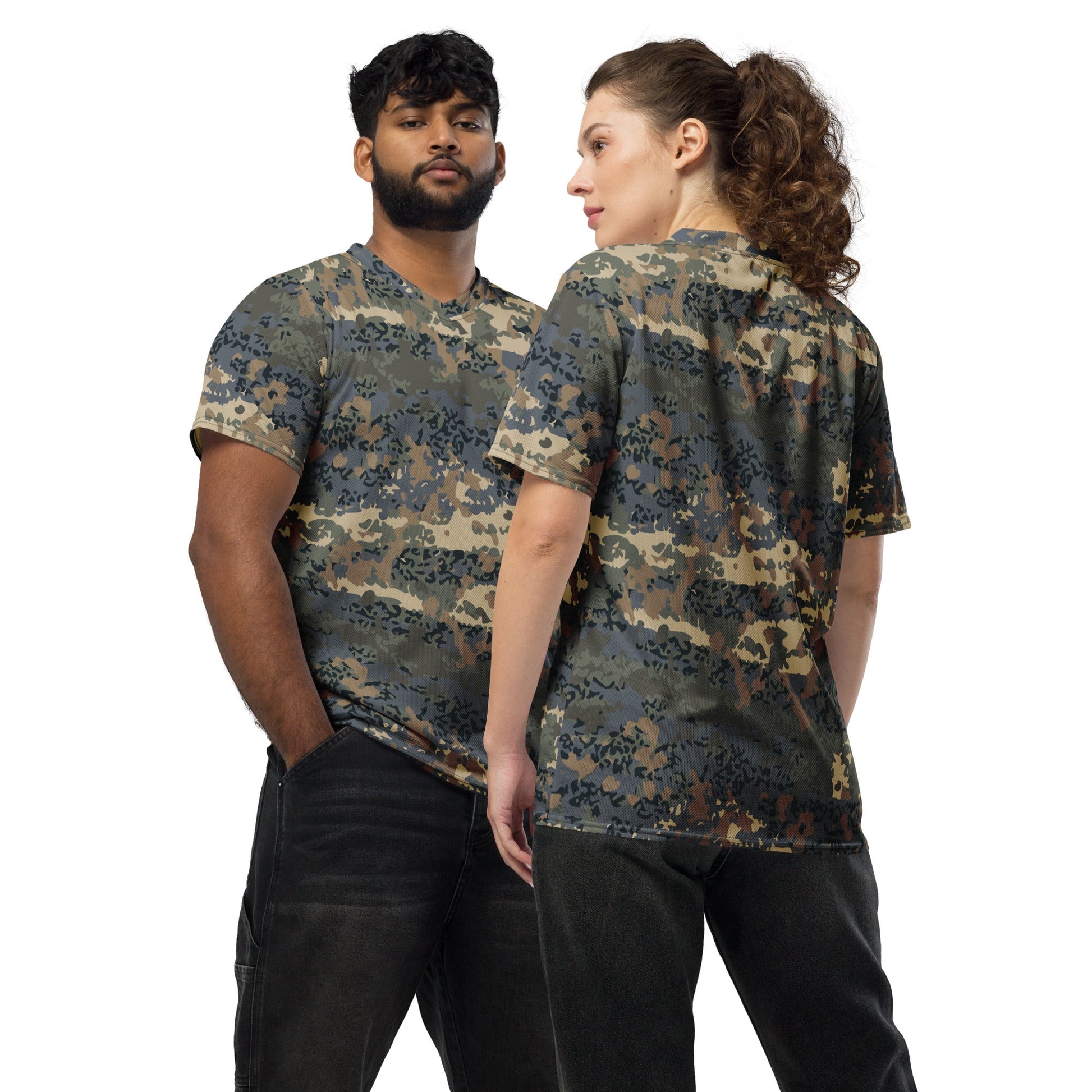 Austrian Tarnanzug CAMO unisex sports jersey 2XS Sports Jerseys