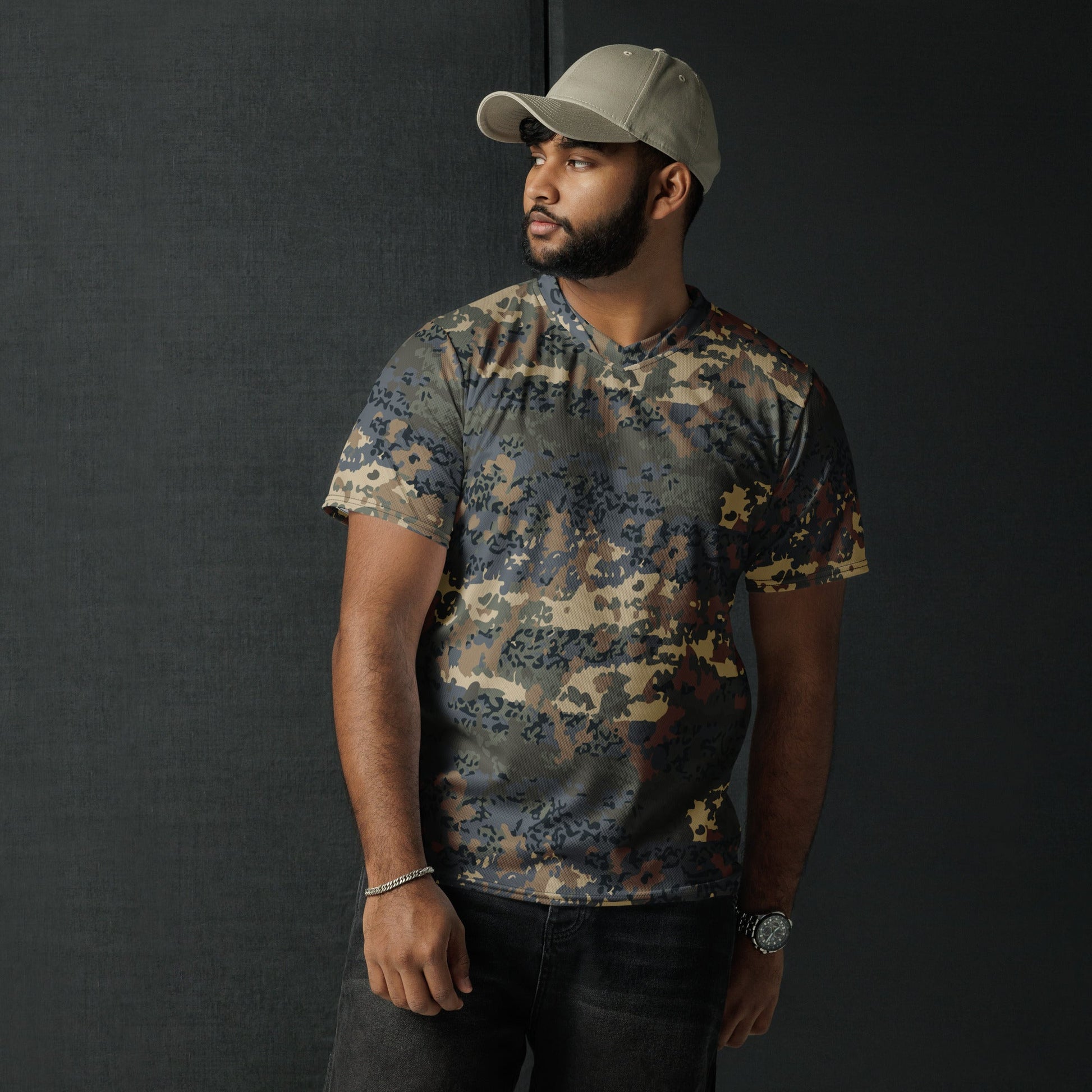 Austrian Tarnanzug CAMO unisex sports jersey Sports Jerseys