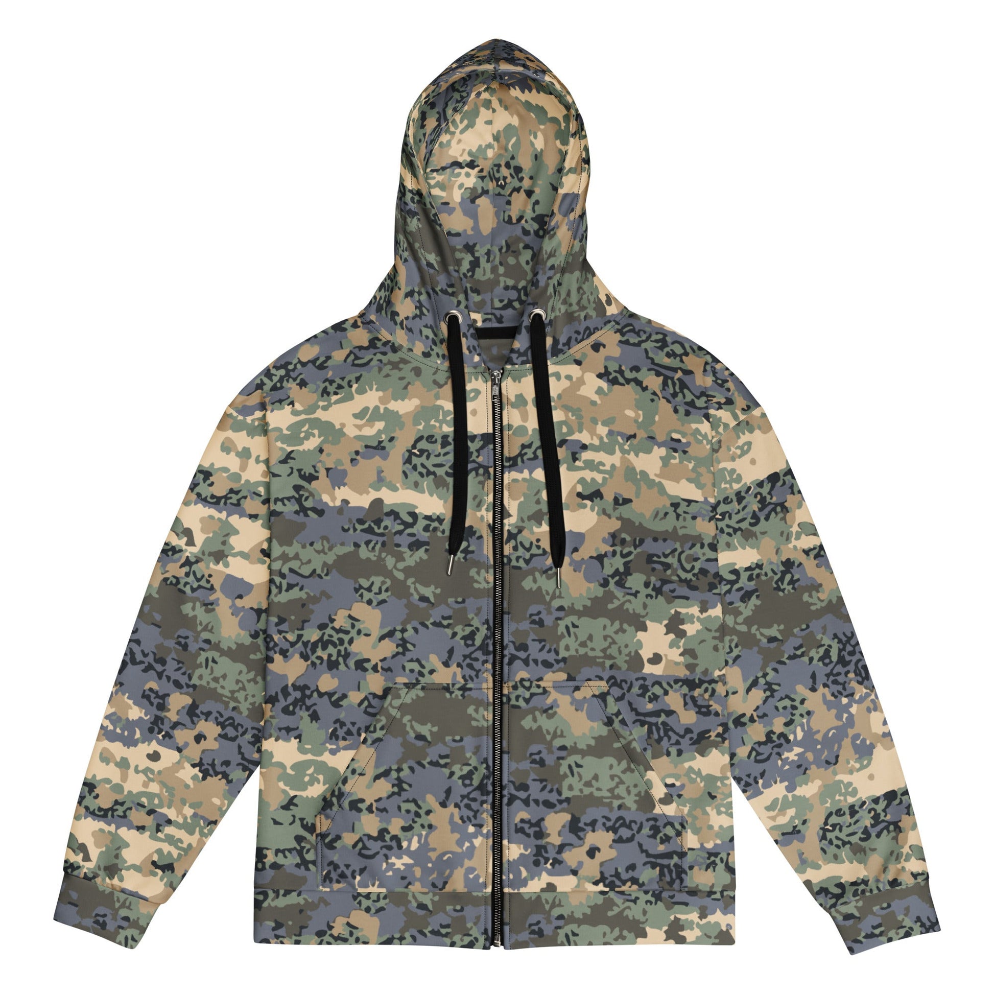 Austrian Tarnanzug CAMO Unisex zip hoodie 2XS Zip Hoodies