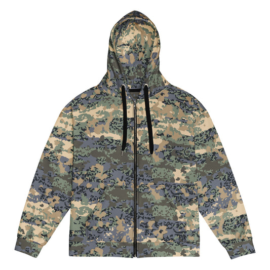 Austrian Tarnanzug CAMO Unisex zip hoodie - Zip Hoodie