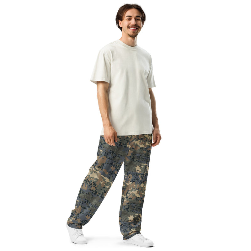 Tarnanzug Alpine CAMO Unisex Wide-Leg Joggers