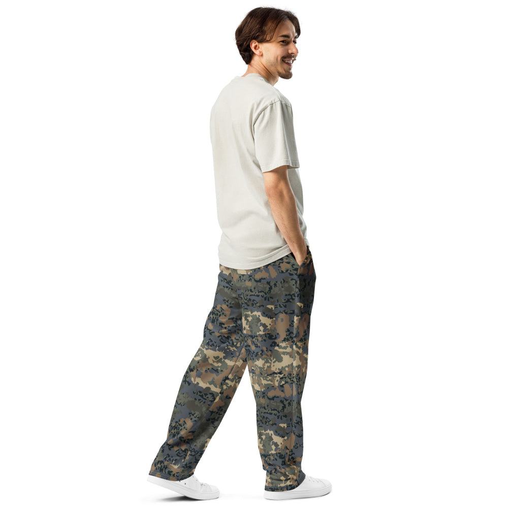 Austrian Tarnanzug CAMO Wide-leg joggers - Unisex Joggers