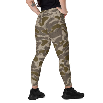 Austrian Zeltbahn Steintarn CAMO Leggings with pockets - 2XS - Womens With Pockets