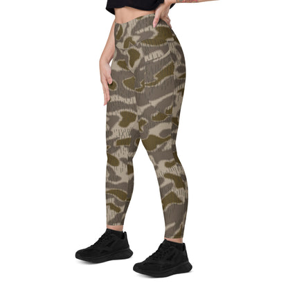 Austrian Zeltbahn Steintarn CAMO Leggings with pockets - Womens With Pockets