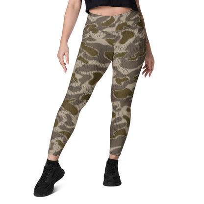 Austrian Zeltbahn Steintarn CAMO Leggings with pockets - Womens With Pockets