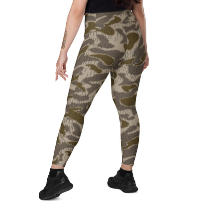 Austrian Zeltbahn Steintarn CAMO Leggings with pockets - Womens With Pockets