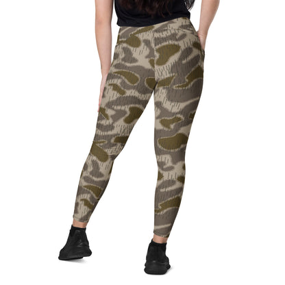 Austrian Zeltbahn Steintarn CAMO Leggings with pockets - Womens With Pockets