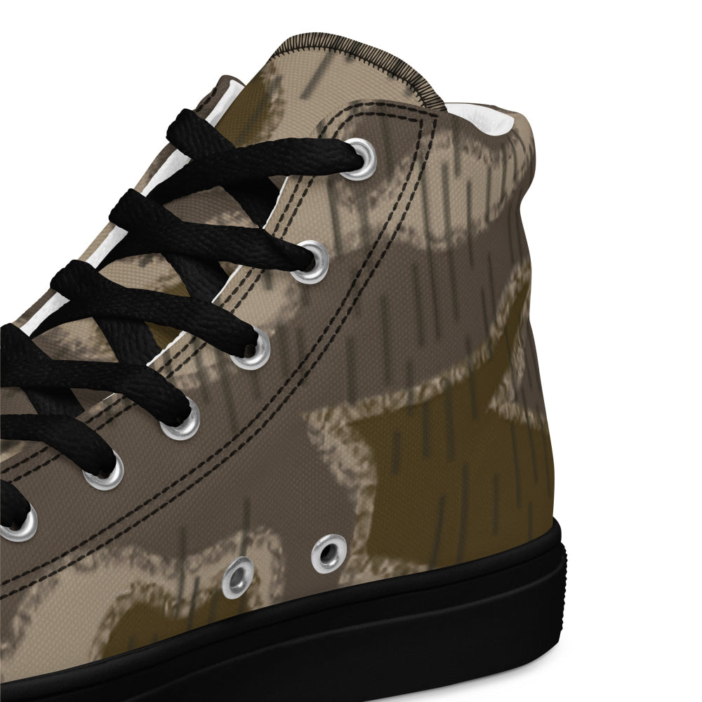 Austrian Zeltbahn Steintarn CAMO Men’s high top canvas shoes - Mens High Top Canvas Shoes