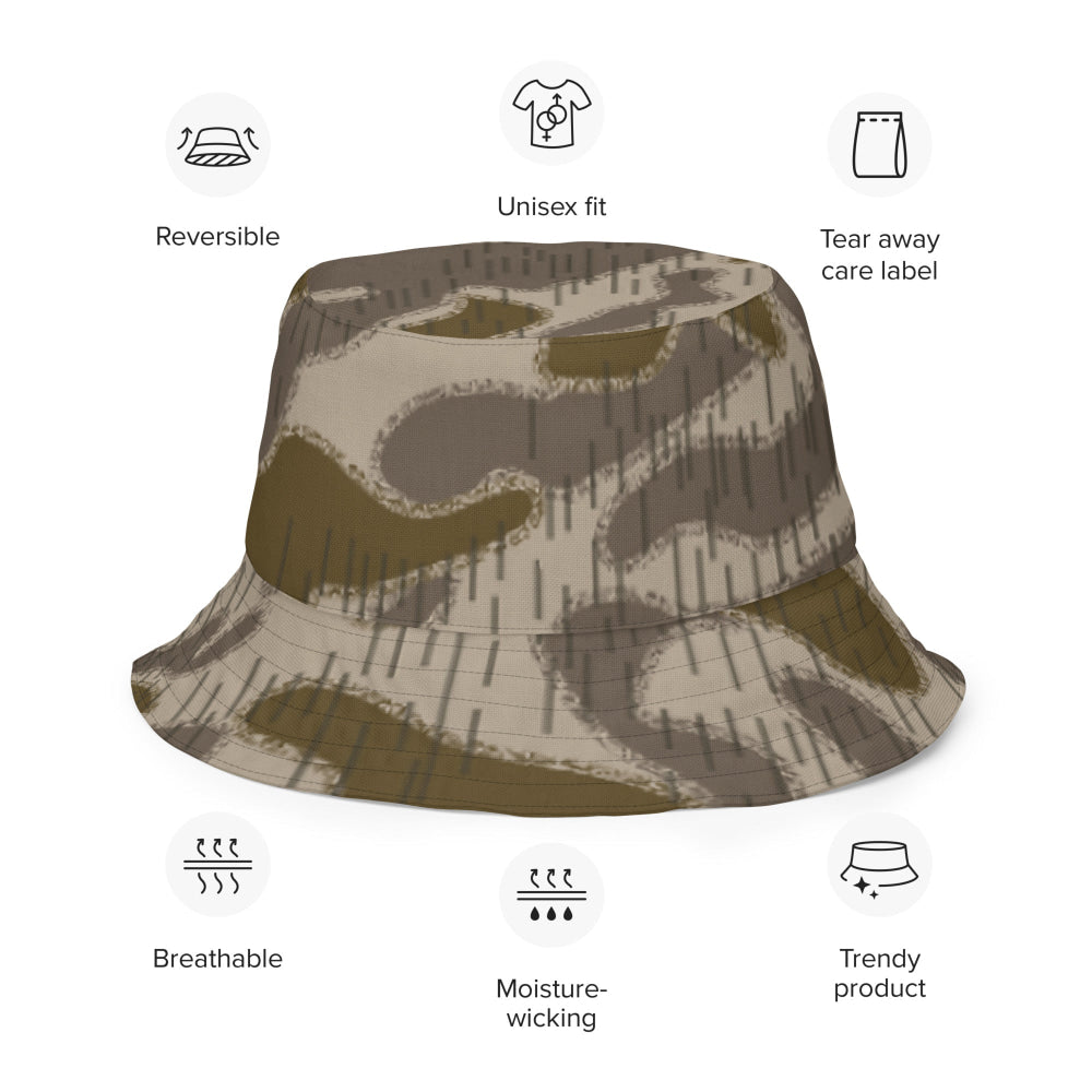 Austrian Zeltbahn Steintarn CAMO Reversible bucket hat - Bucket Hat