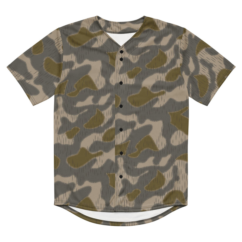 Sumpfmuster Zeltbahn Marsh CAMO Unisex Baseball Jersey