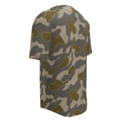 Sumpfmuster Zeltbahn Marsh CAMO Unisex Baseball Jersey