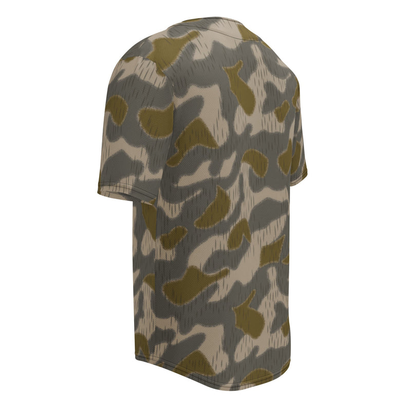 Sumpfmuster Zeltbahn Marsh CAMO Unisex Baseball Jersey