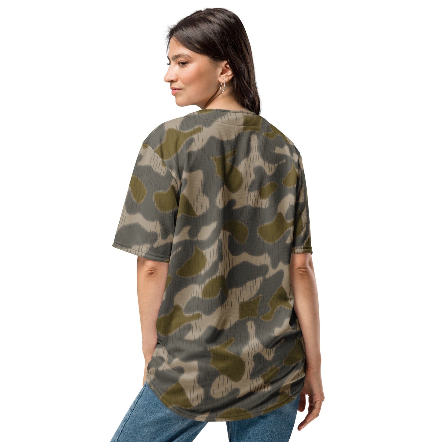 Austrian Zeltbahn Sumpfmuster Marsh CAMO baseball jersey - Baseball Jerseys