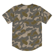 Sumpfmuster Zeltbahn Marsh CAMO Unisex Baseball Jersey