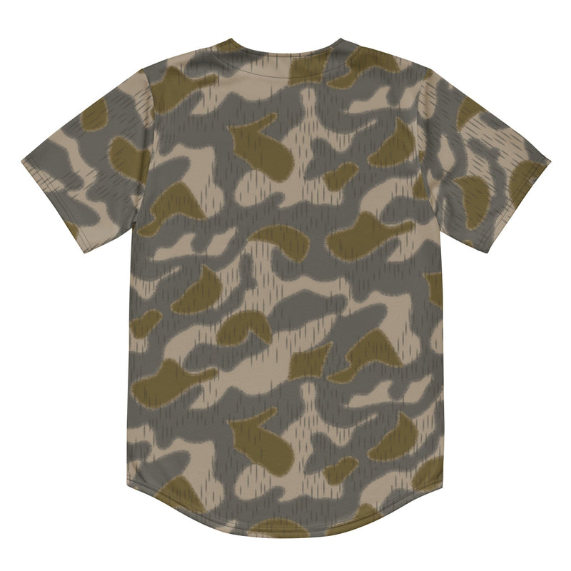 Sumpfmuster Zeltbahn Marsh CAMO Unisex Baseball Jersey