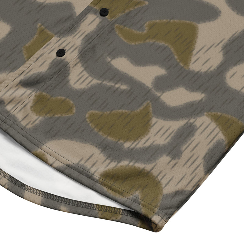 Sumpfmuster Zeltbahn Marsh CAMO Unisex Baseball Jersey