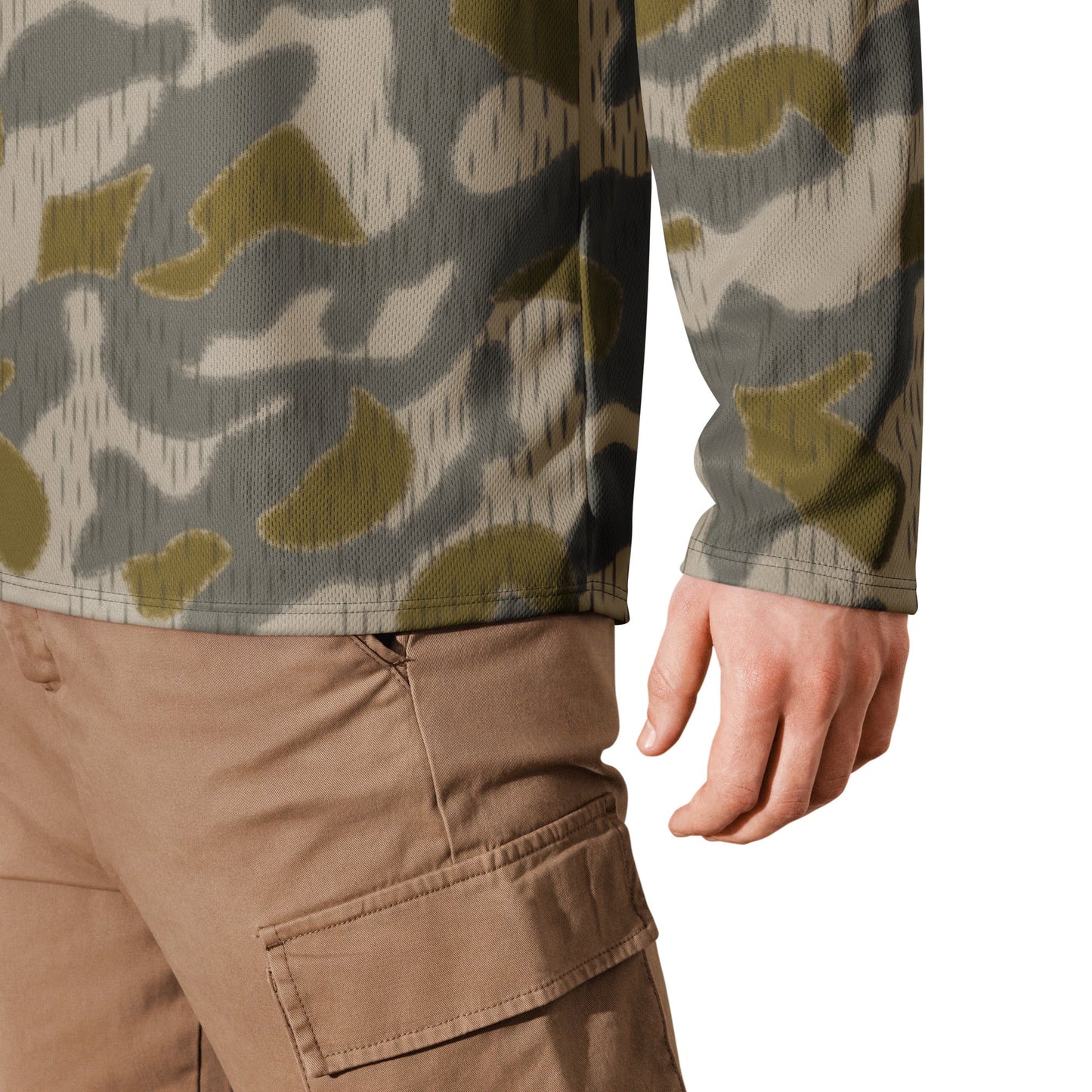 Austrian Zeltbahn Sumpfmuster Marsh CAMO hockey fan jersey - Hockey Jerseys