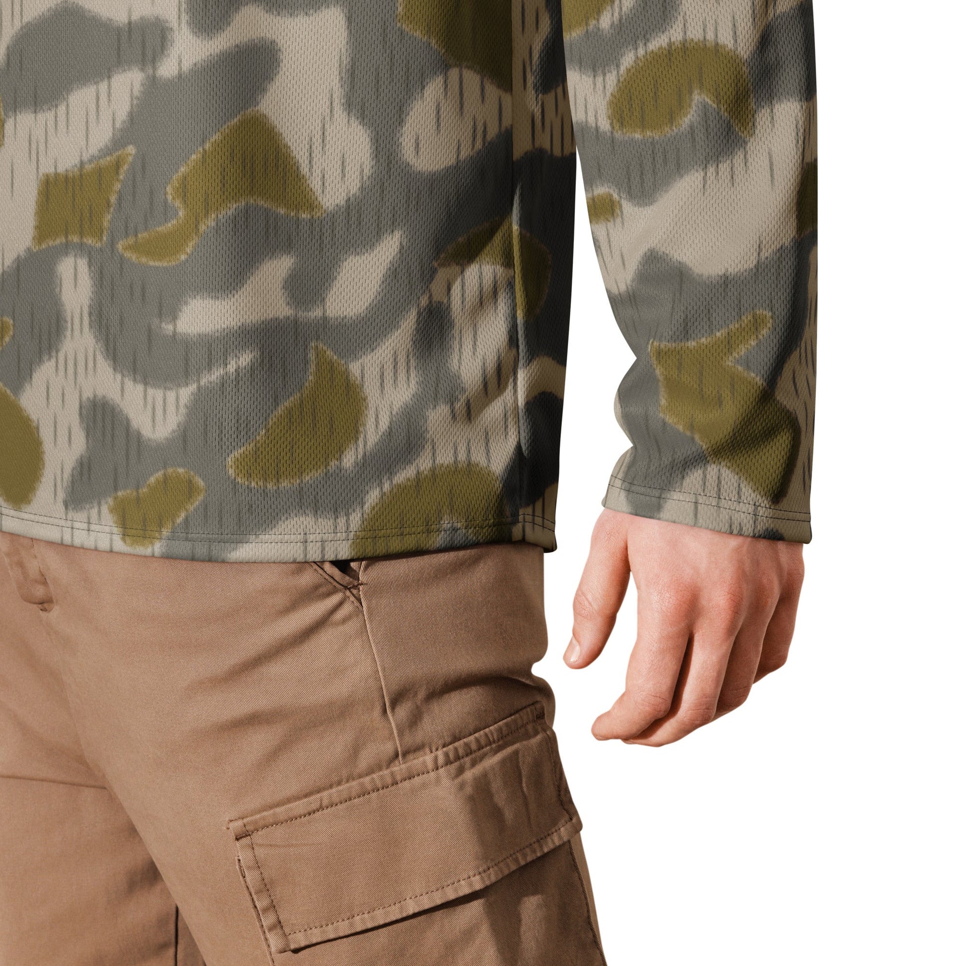 Austrian Zeltbahn Sumpfmuster Marsh CAMO hockey fan jersey - Hockey Jerseys