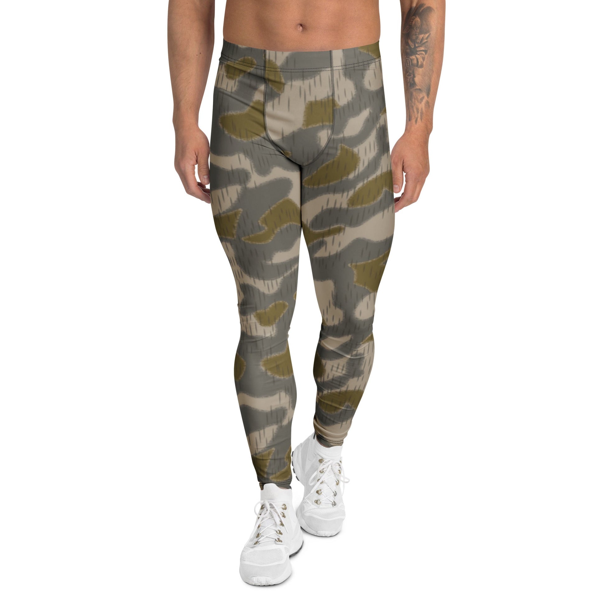 Austrian Zeltbahn Sumpfmuster Marsh CAMO Mens Leggings - XS