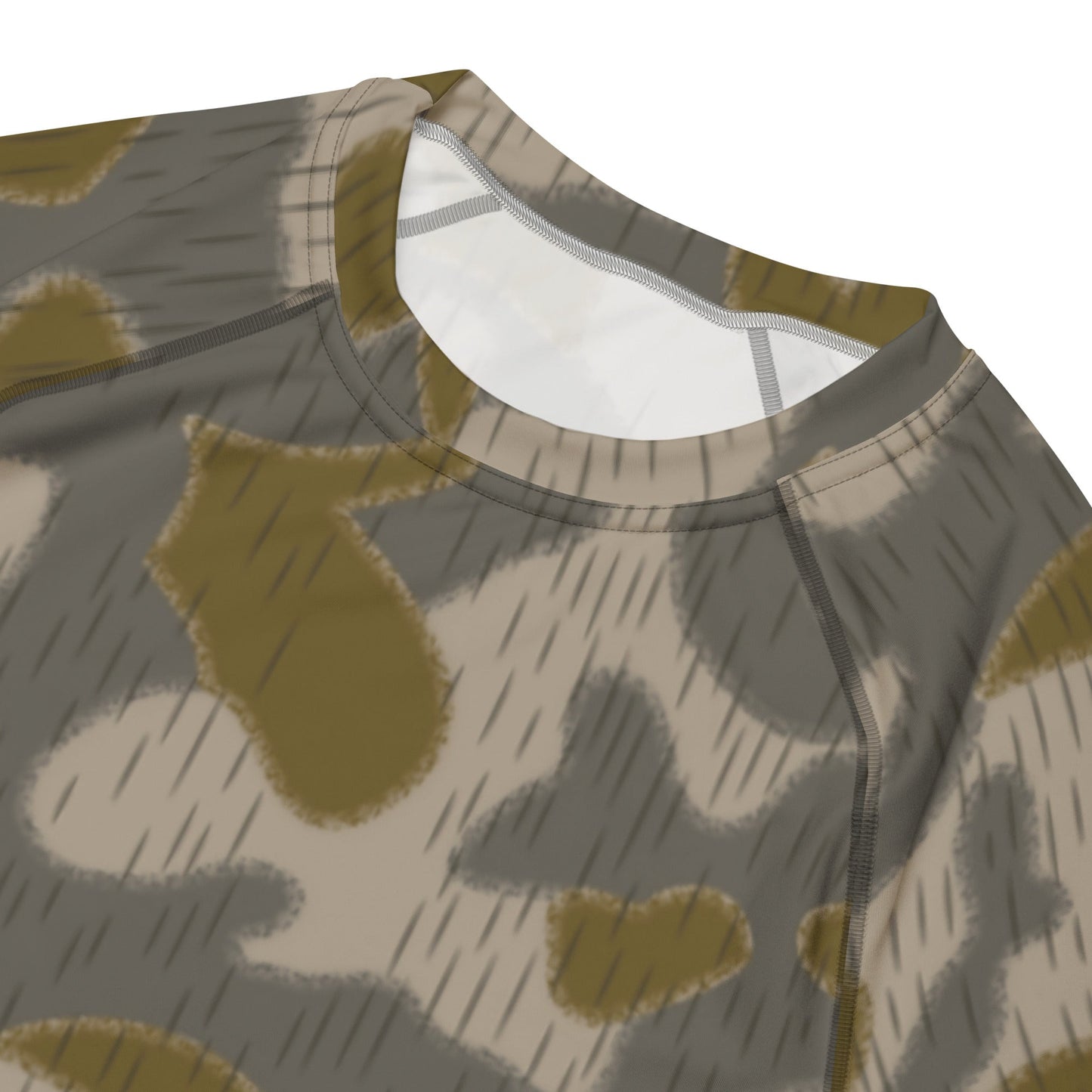 Austrian Zeltbahn Sumpfmuster Marsh CAMO Mens Short-Sleeve Rash Guard - Short-sleeve Guards