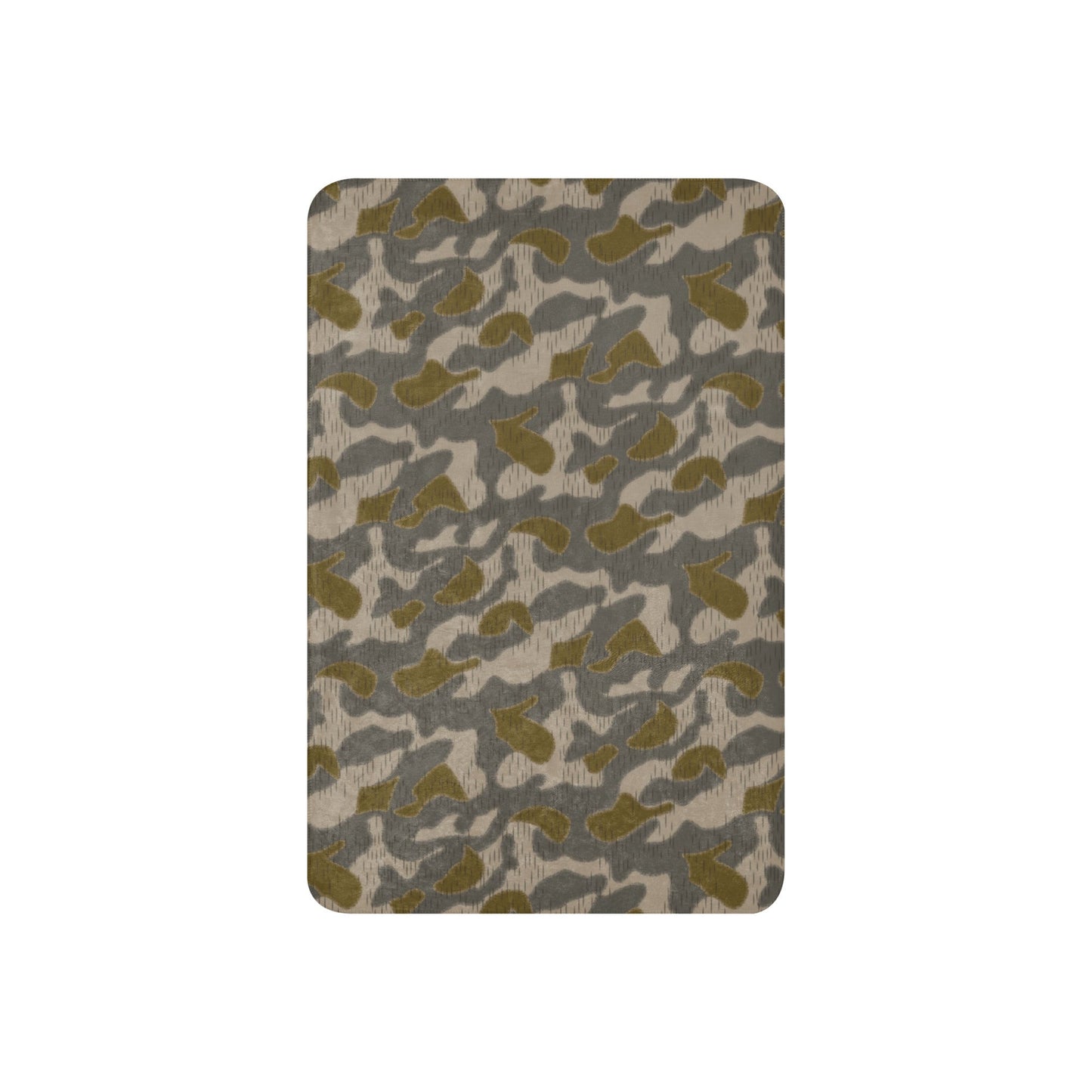 Austrian Zeltbahn Sumpfmuster Marsh CAMO Sherpa blanket - Blankets