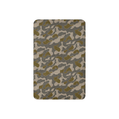 Austrian Zeltbahn Sumpfmuster Marsh CAMO Sherpa blanket - Blankets