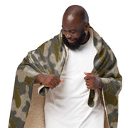 Sumpfmuster Zeltbahn Marsh CAMO Sherpa Blanket