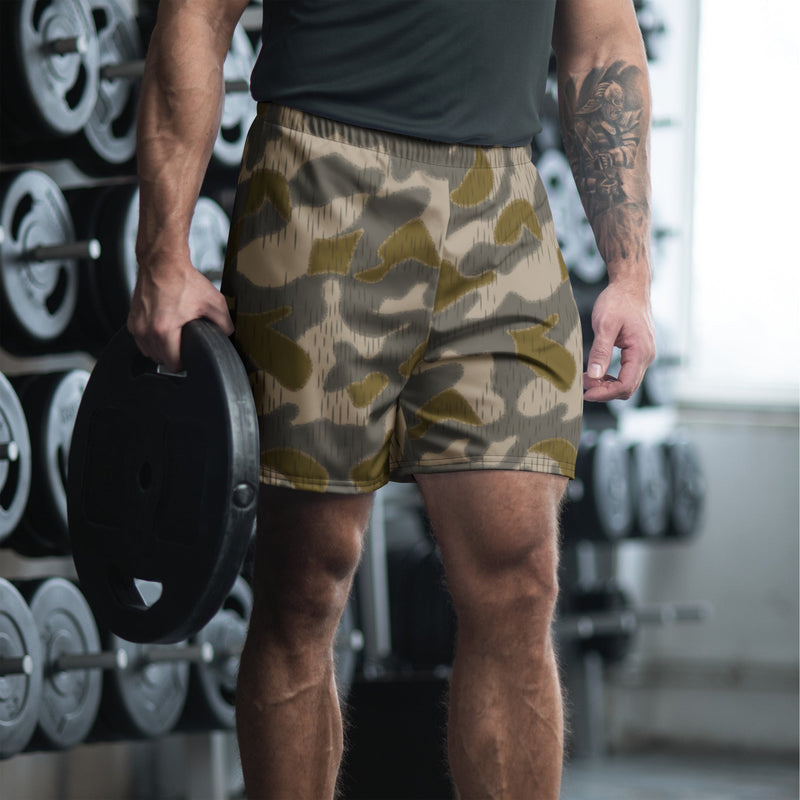 Sumpfmuster Zeltbahn Marsh CAMO Unisex Athletic Long Shorts - 2XS