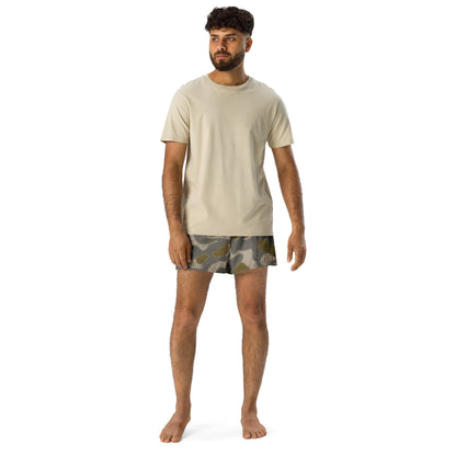 Austrian Zeltbahn Sumpfmuster Marsh CAMO Unisex Athletic Shorts