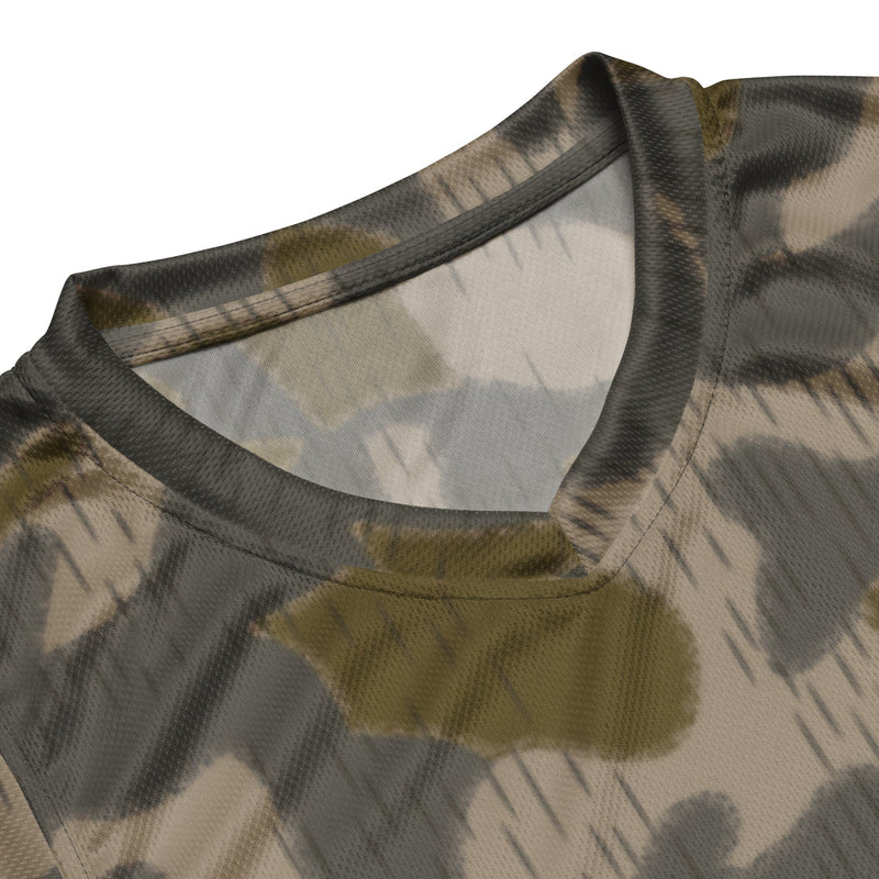 Sumpfmuster Zeltbahn Marsh CAMO Unisex Basketball Jersey