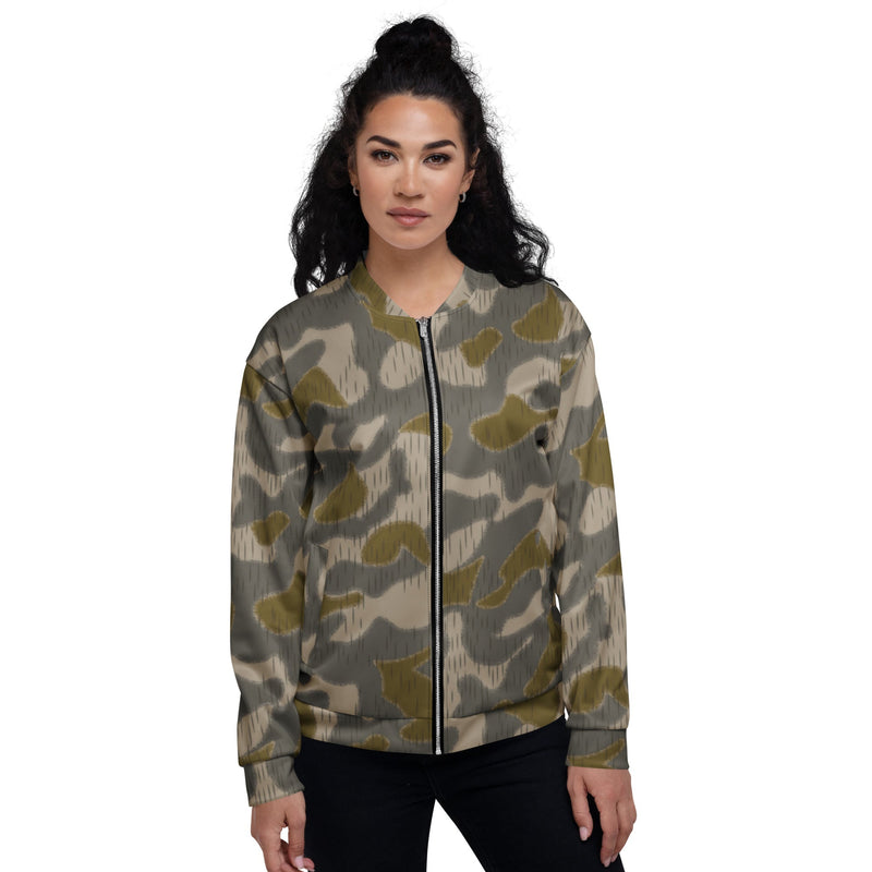 Sumpfmuster Zeltbahn Marsh CAMO Unisex Bomber Jacket