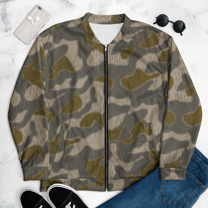 Austrian Zeltbahn Sumpfmuster Marsh CAMO Unisex Bomber Jacket - Jackets