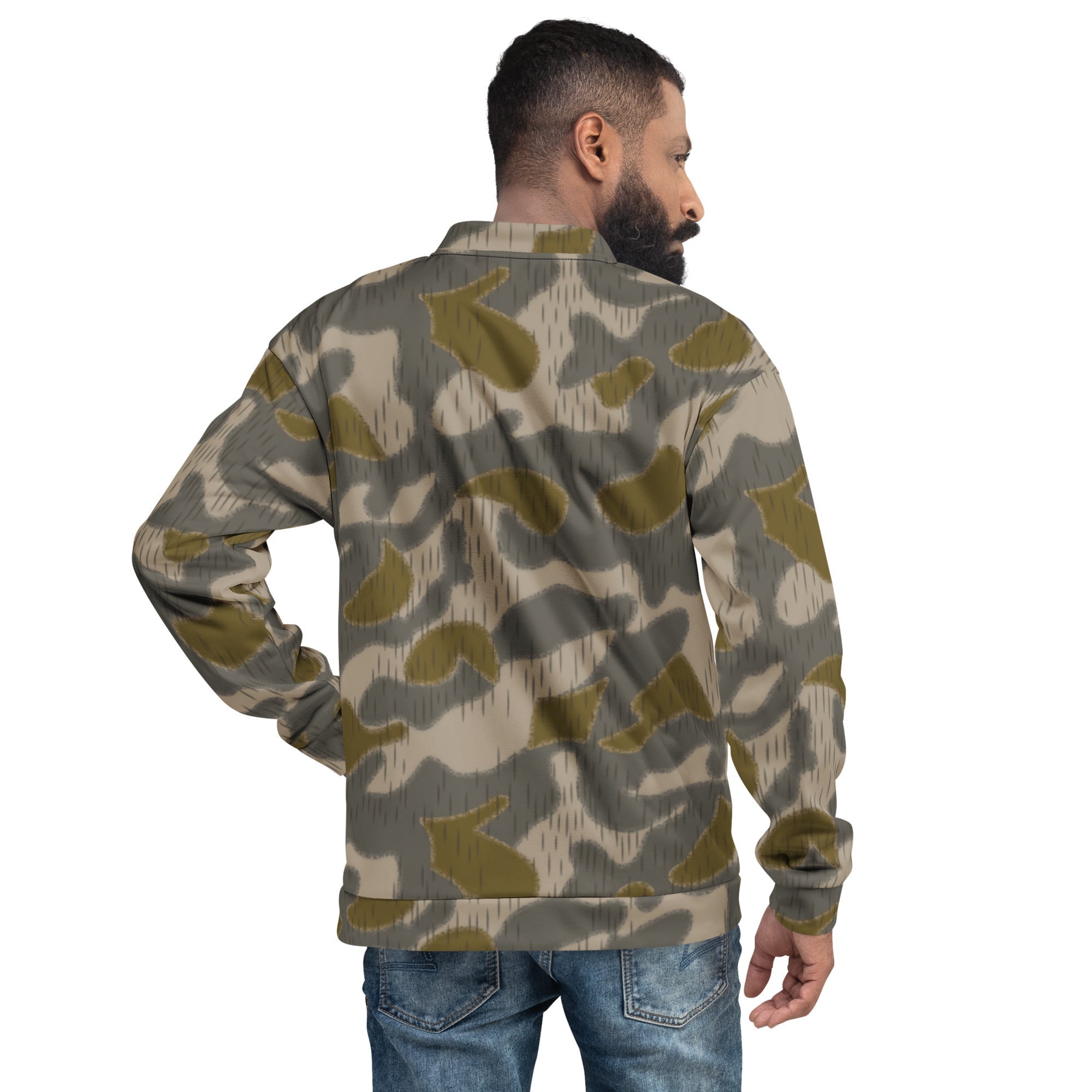 CAMO HQ - Sumpfmuster Zeltbahn Marsh CAMO Unisex Bomber Jacket