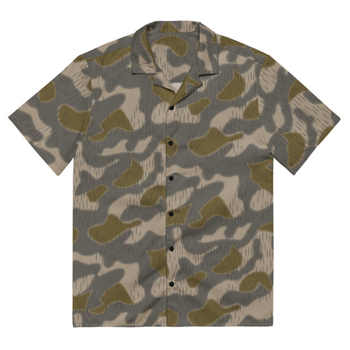 Sumpfmuster Zeltbahn Marsh CAMO Unisex Short-Sleeve Button Shirt - 2XS - Button-Up