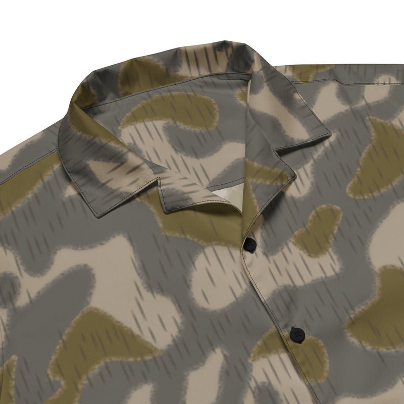 Sumpfmuster Zeltbahn Marsh CAMO Unisex Short-Sleeve Button Shirt - Button-Up
