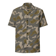 Sumpfmuster Zeltbahn Marsh CAMO Unisex Short-Sleeve Button Shirt - Button-Up