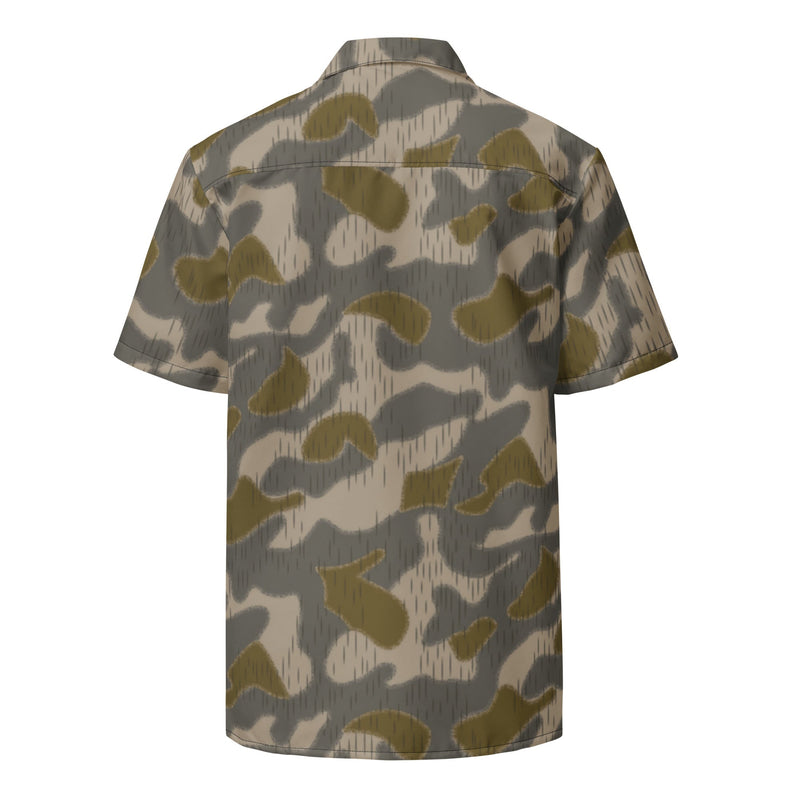 Sumpfmuster Zeltbahn Marsh CAMO Unisex Short-Sleeve Button Shirt - Button-Up