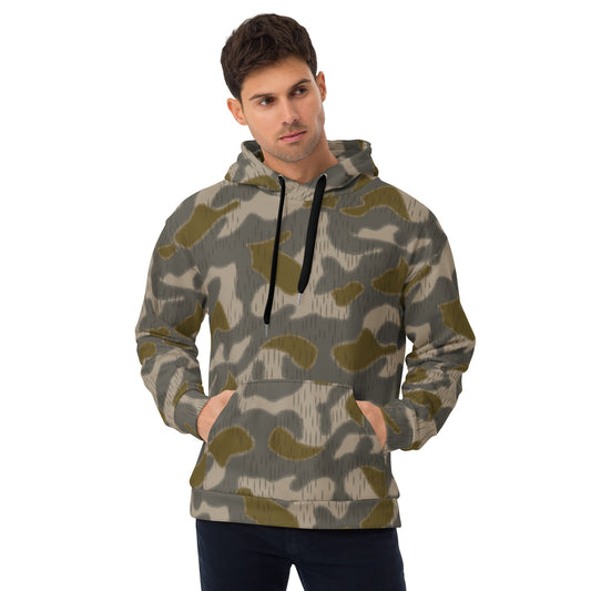 Austrian Zeltbahn Sumpfmuster Marsh CAMO Unisex Hoodie - 2XS - Hoodies