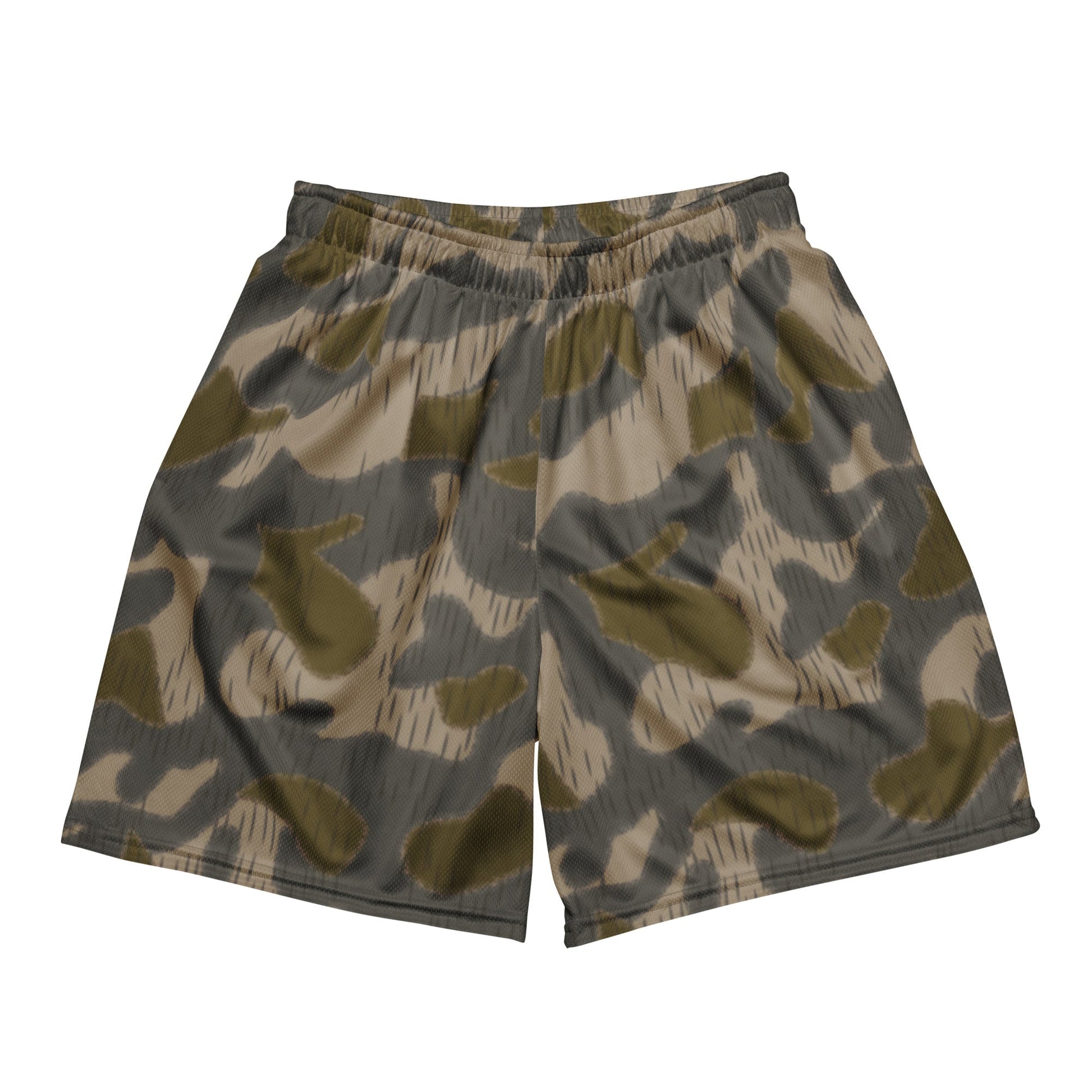 Austrian Zeltbahn Sumpfmuster Marsh CAMO Unisex mesh shorts - 2XS - Mesh Shorts
