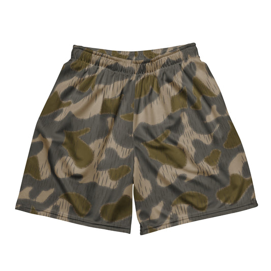 Austrian Zeltbahn Sumpfmuster Marsh CAMO Unisex mesh shorts - 2XS - Mesh Shorts