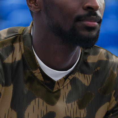 Austrian Zeltbahn Sumpfmuster Marsh CAMO unisex sports jersey - Sports Jerseys