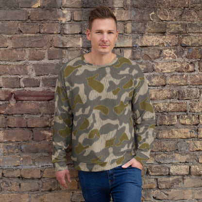 Austrian Zeltbahn Sumpfmuster Marsh CAMO Unisex Sweatshirt - 2XS - Sweatshirts