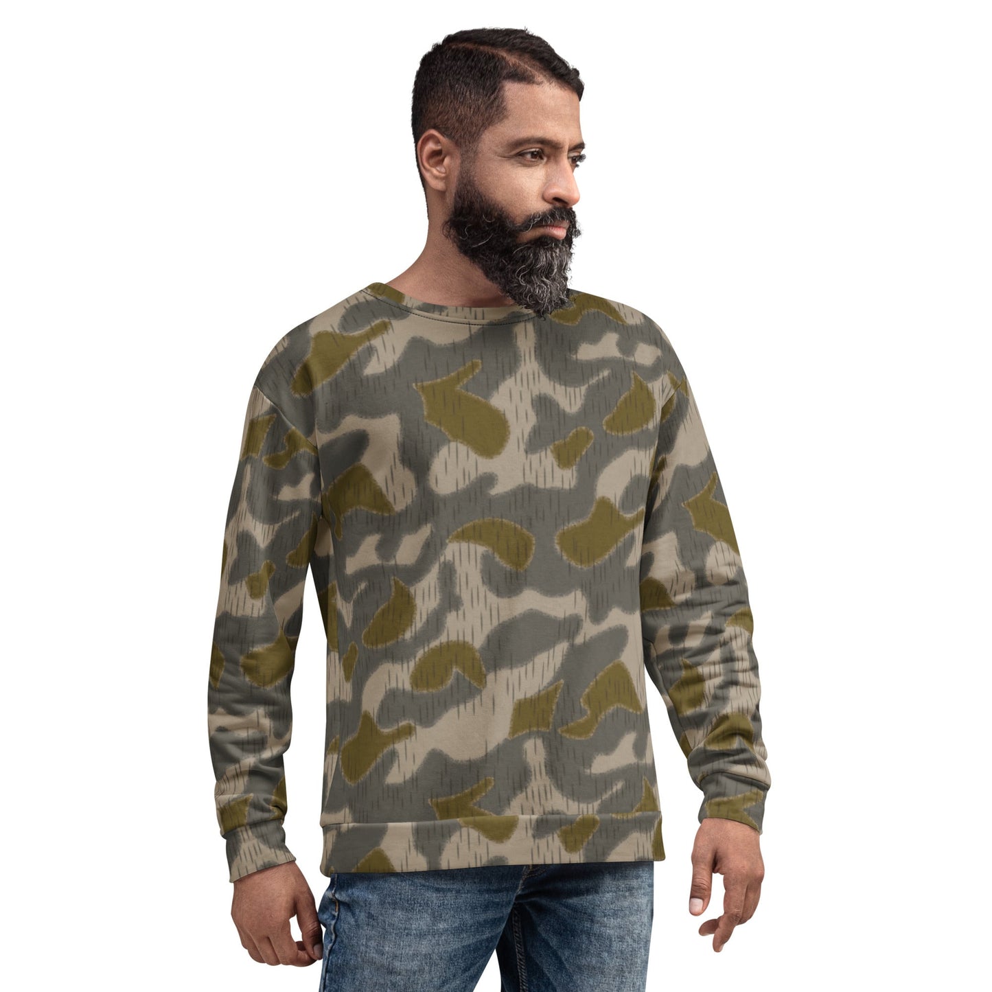 Austrian Zeltbahn Sumpfmuster Marsh CAMO Unisex Sweatshirt - Sweatshirts