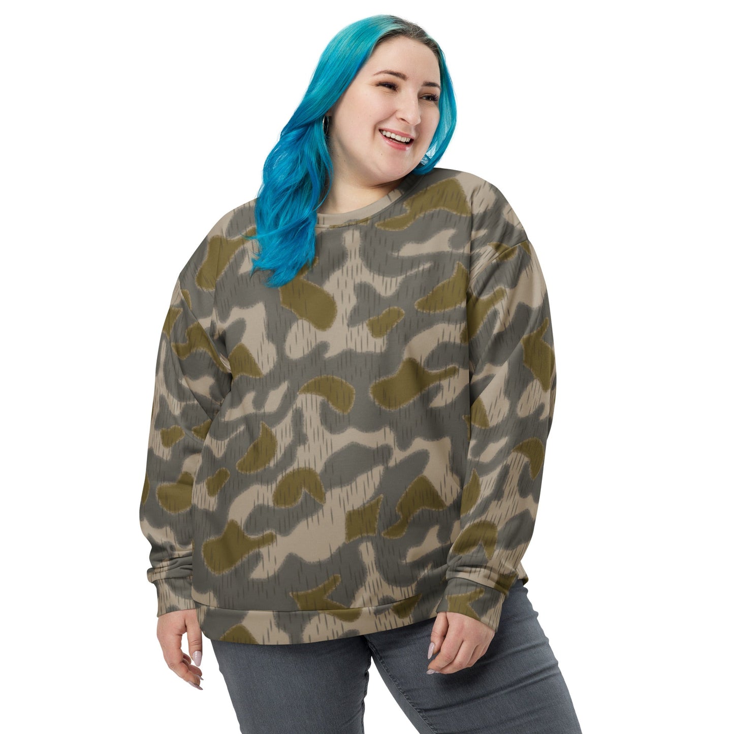 Austrian Zeltbahn Sumpfmuster Marsh CAMO Unisex Sweatshirt - Sweatshirts