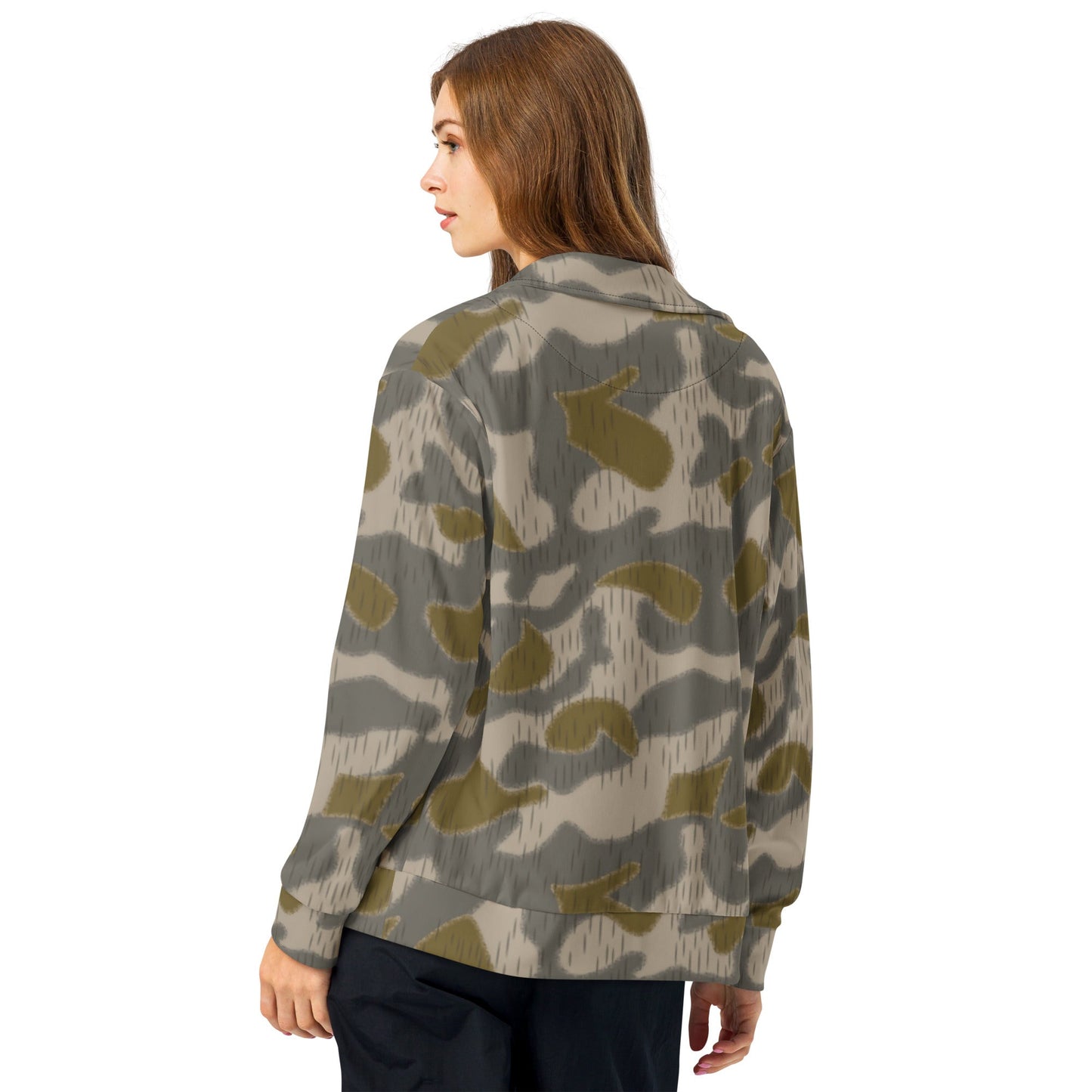 Austrian Zeltbahn Sumpfmuster Marsh CAMO Unisex track jacket - Track Jackets