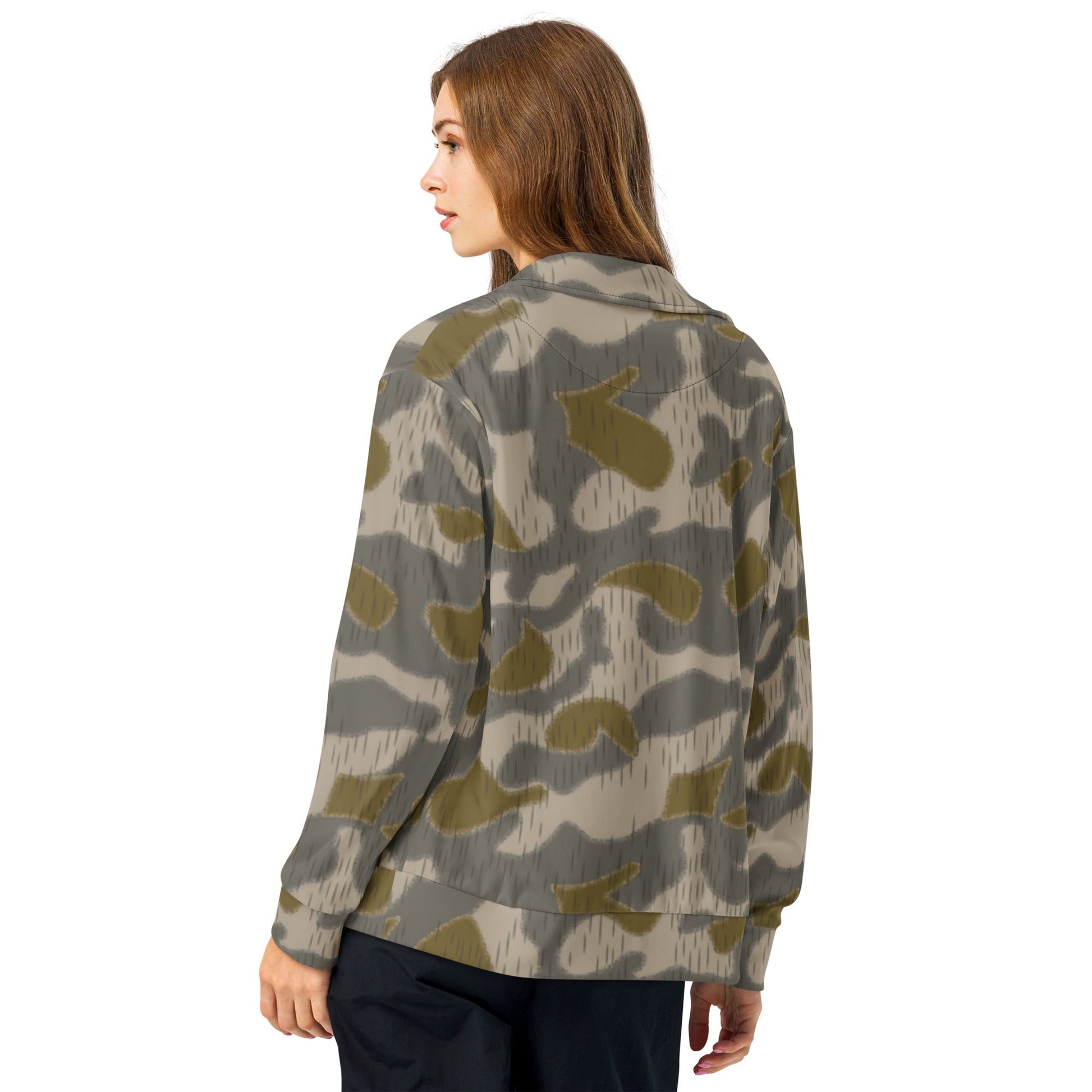 Austrian Zeltbahn Sumpfmuster Marsh CAMO Unisex track jacket - Track Jackets