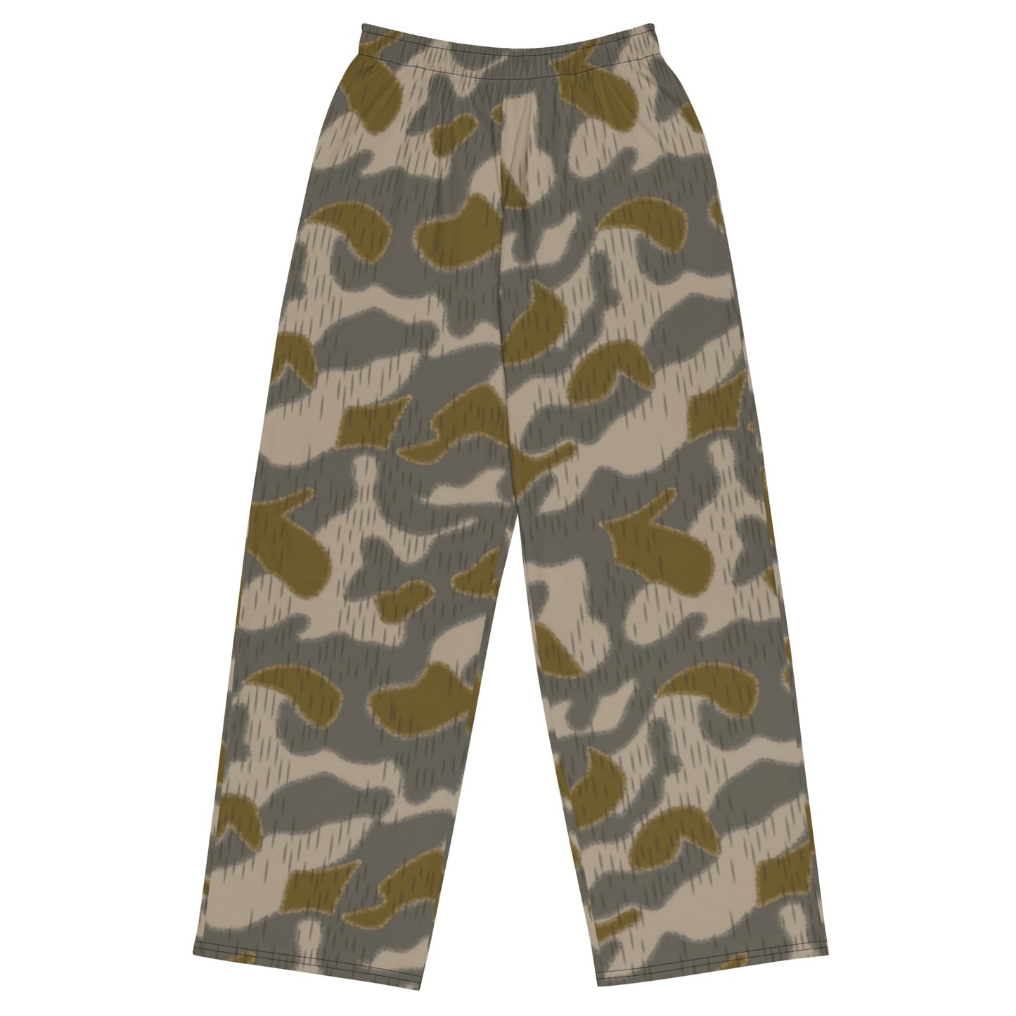 Austrian Zeltbahn Sumpfmuster Marsh CAMO unisex wide-leg pants - 2XS - Wide-leg Pants