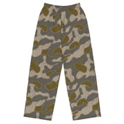 Sumpfmuster Zeltbahn Marsh CAMO Unisex Wide-Leg Leisure Pants - 2XS - Pant